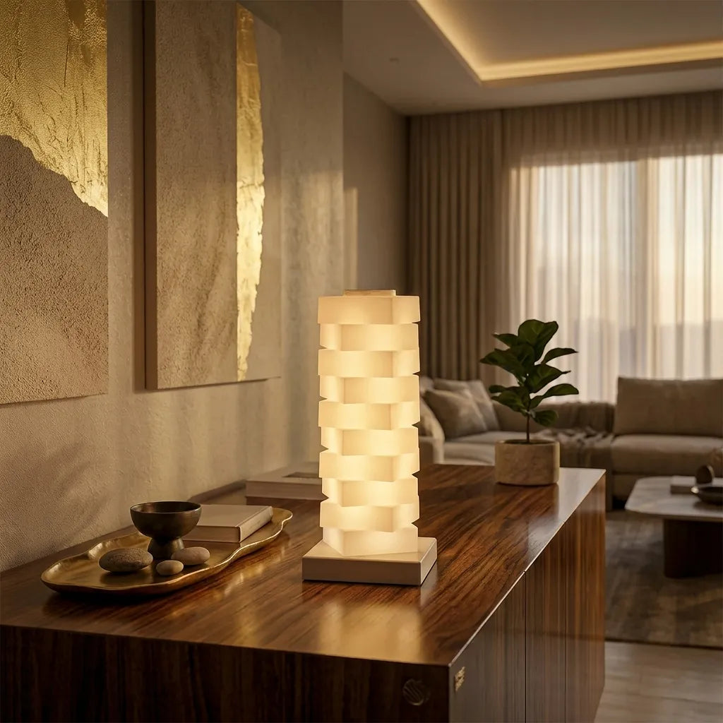 LumiGlow Modern LED Table Lamp