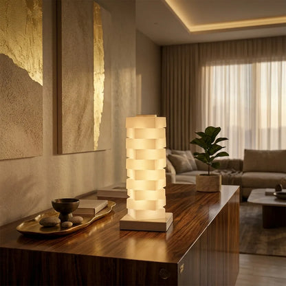 LumiGlow Modern LED Table Lamp