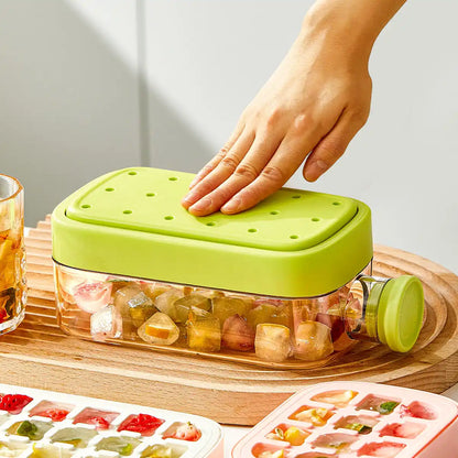 2-in-1 Ice Cube Tray with Bottle