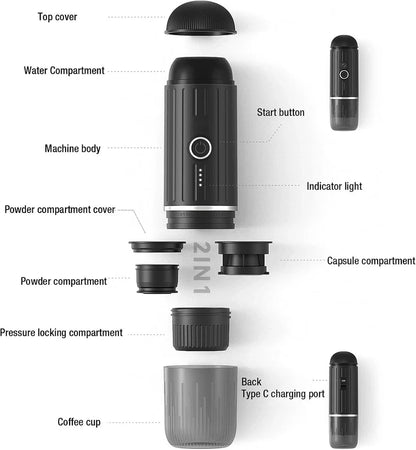BrewPro – Compact Espresso Maker