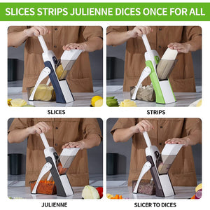Manual vegetable cutter