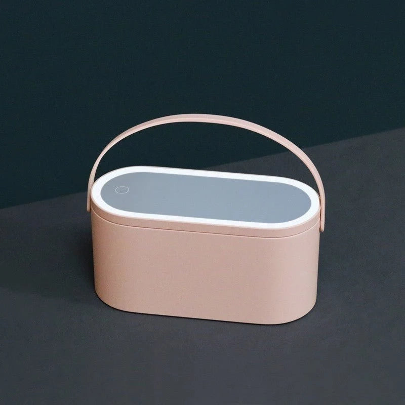 LED Makeup Mirror & Beauty Storage Box