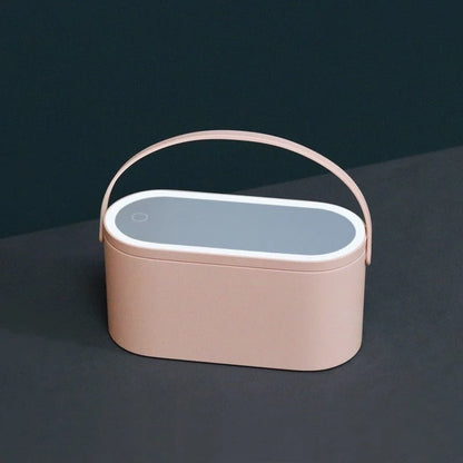 LED Makeup Mirror & Beauty Storage Box